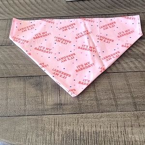 Over the collar Barkday Bandana